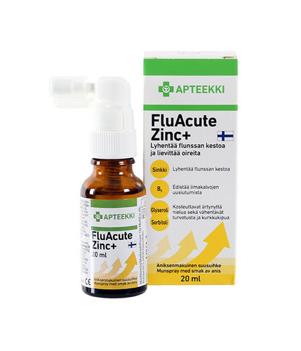 Apteekki FluAcute Zinc+ anis (20 ml)