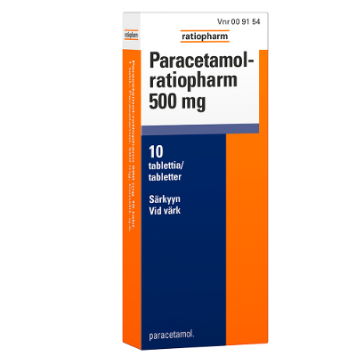 PARACETAMOL-RATIOPHARM 500 mg (10 fol)