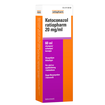KETOCONAZOL RATIOPHARM 20 mg/ml (60 ml)