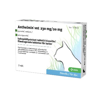 ANTHELMIN VET 230/20 mg (2 fol)