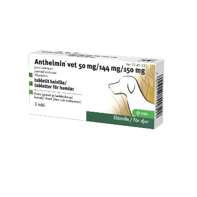 ANTHELMIN VET 50/144/150 mg (2 fol)