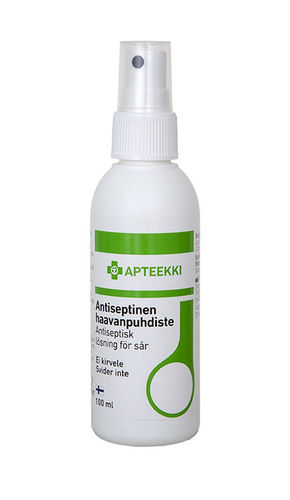 Apteekki Antiseptinen haavanpuhdiste spray (100 ml)