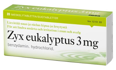 ZYX EUKALYPTUS 3 mg (20 fol)