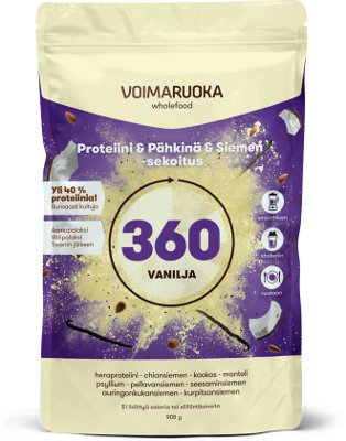 Voimaruoka 360 vanilja (908 g)