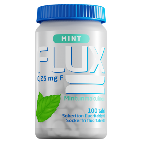 Flux Mint fluoritabletti (100 imeskelytabl)