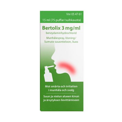 BERTOLIX 3 mg/ml (15 ml)