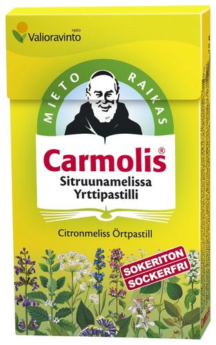 Carmolis pastilli - sitruunamelissa (45 g)