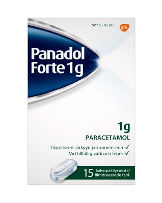 PANADOL FORTE 1 g (15 fol)