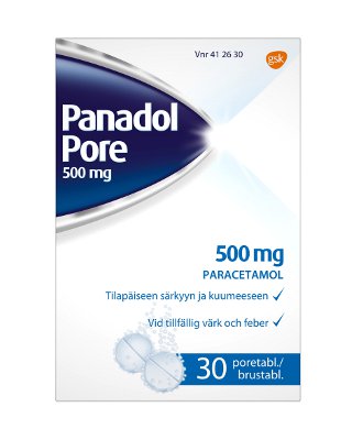 PANADOL PORE 500 mg (30 kpl)