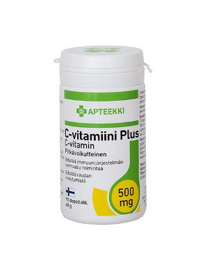 Apteekki C-vitamiini Plus 500 mg (90 tabl)