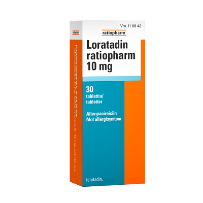 LORATADIN RATIOPHARM 10 mg (30 fol)