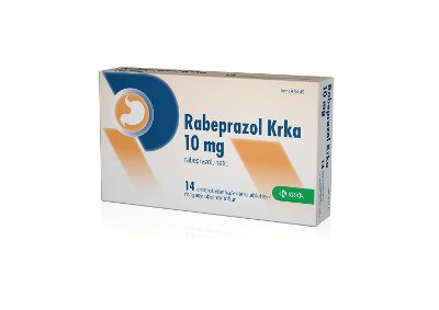 RABEPRAZOL KRKA 10 mg (14 fol)