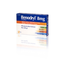 BENADRYL 8 mg (12 fol)