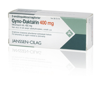 GYNO-DAKTARIN 400 mg (3 fol)